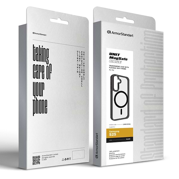 Фото - Чехол для смартфона Armorstandart Unit MagSafe for Samsung S25 Black (ARM82260)
