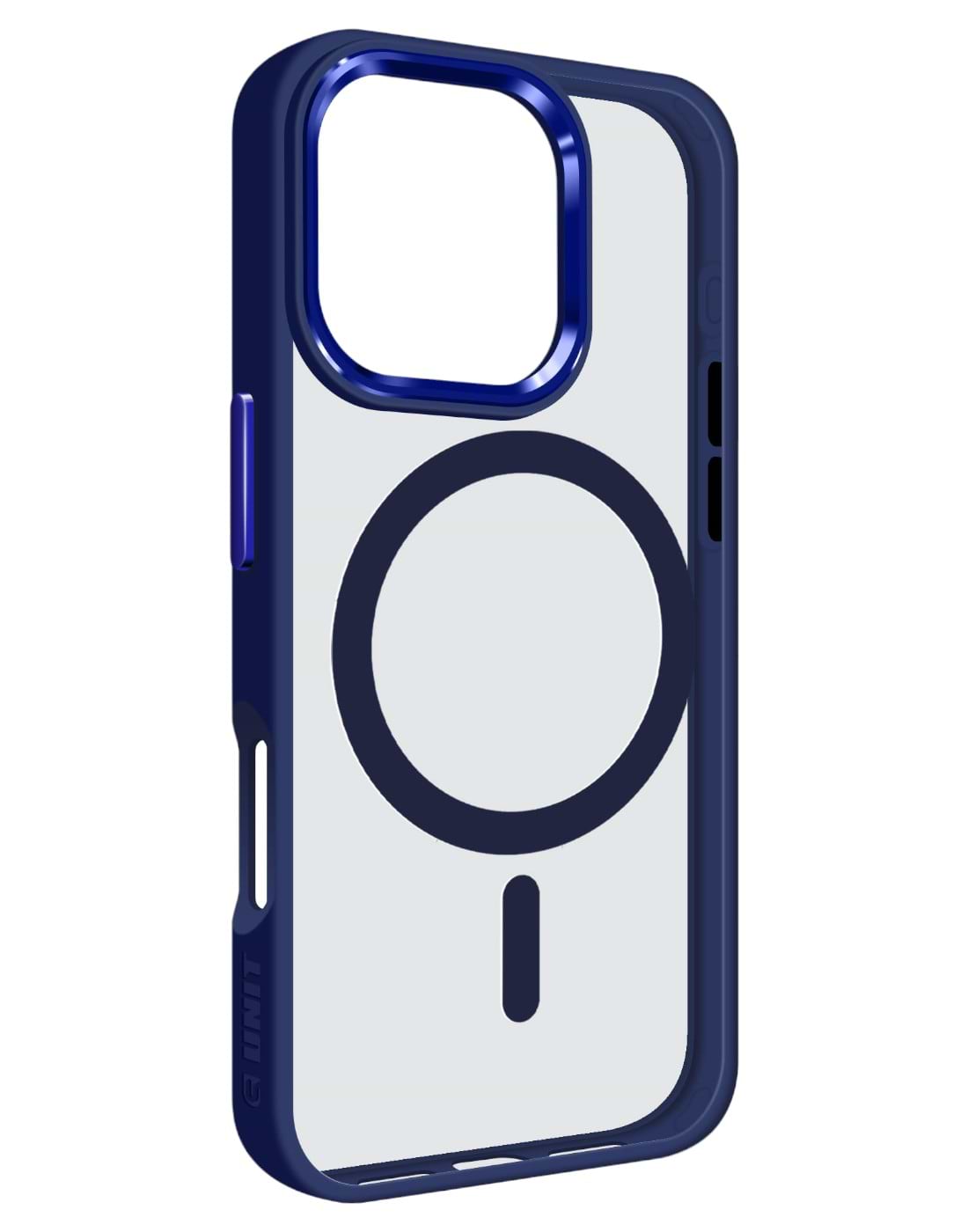 Чехол для смартфона Armorstandart Unit MagSafe for Apple iPhone 16 Pro Dark Blue (ARM78711) - Фото 1