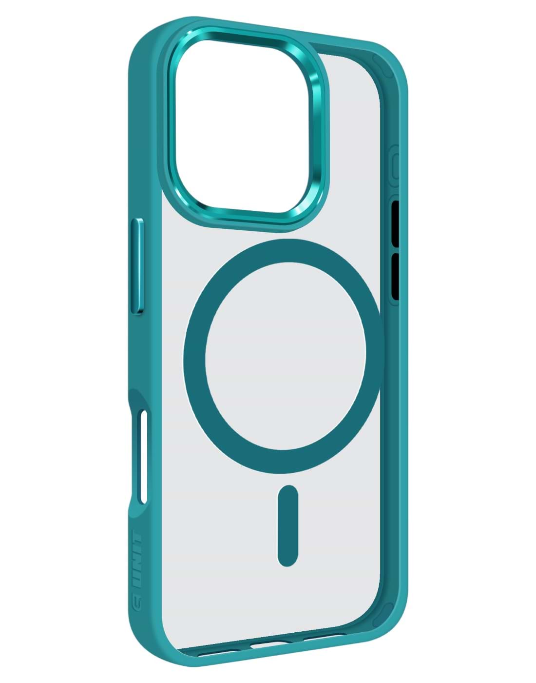 Чехол для смартфона Armorstandart Unit MagSafe for Apple iPhone 16 Pro Lake Green (ARM78721) - Фото 1