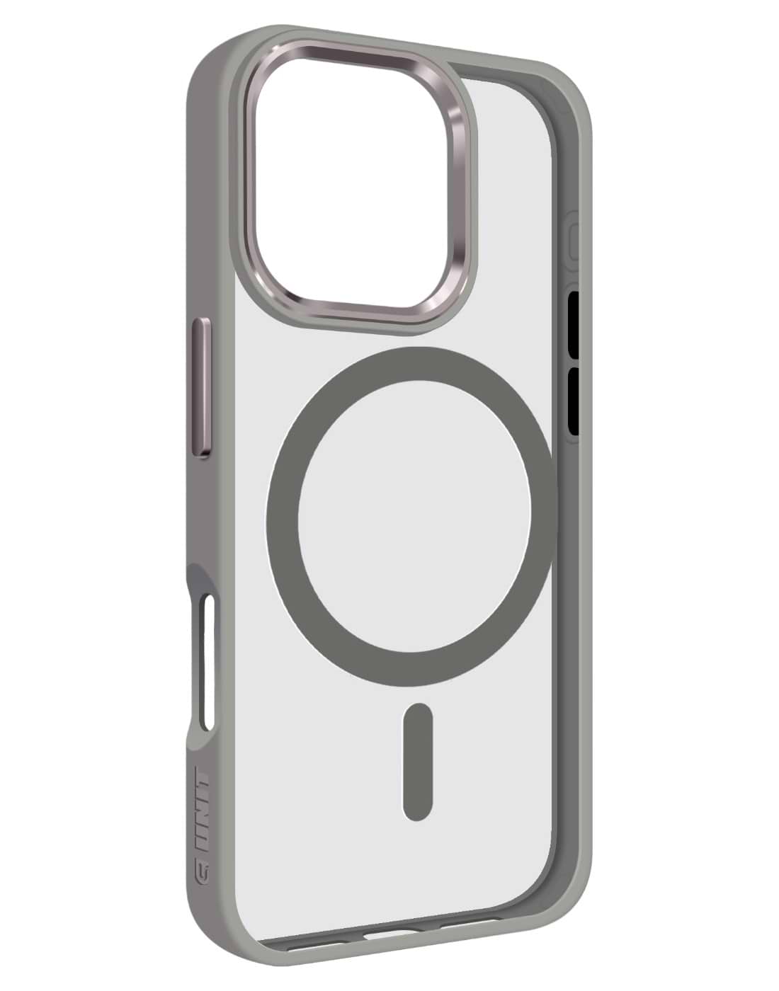 Чехол для смартфона Armorstandart Unit MagSafe for Apple iPhone 16 Pro Titanium Grey (ARM78710) - Фото 1