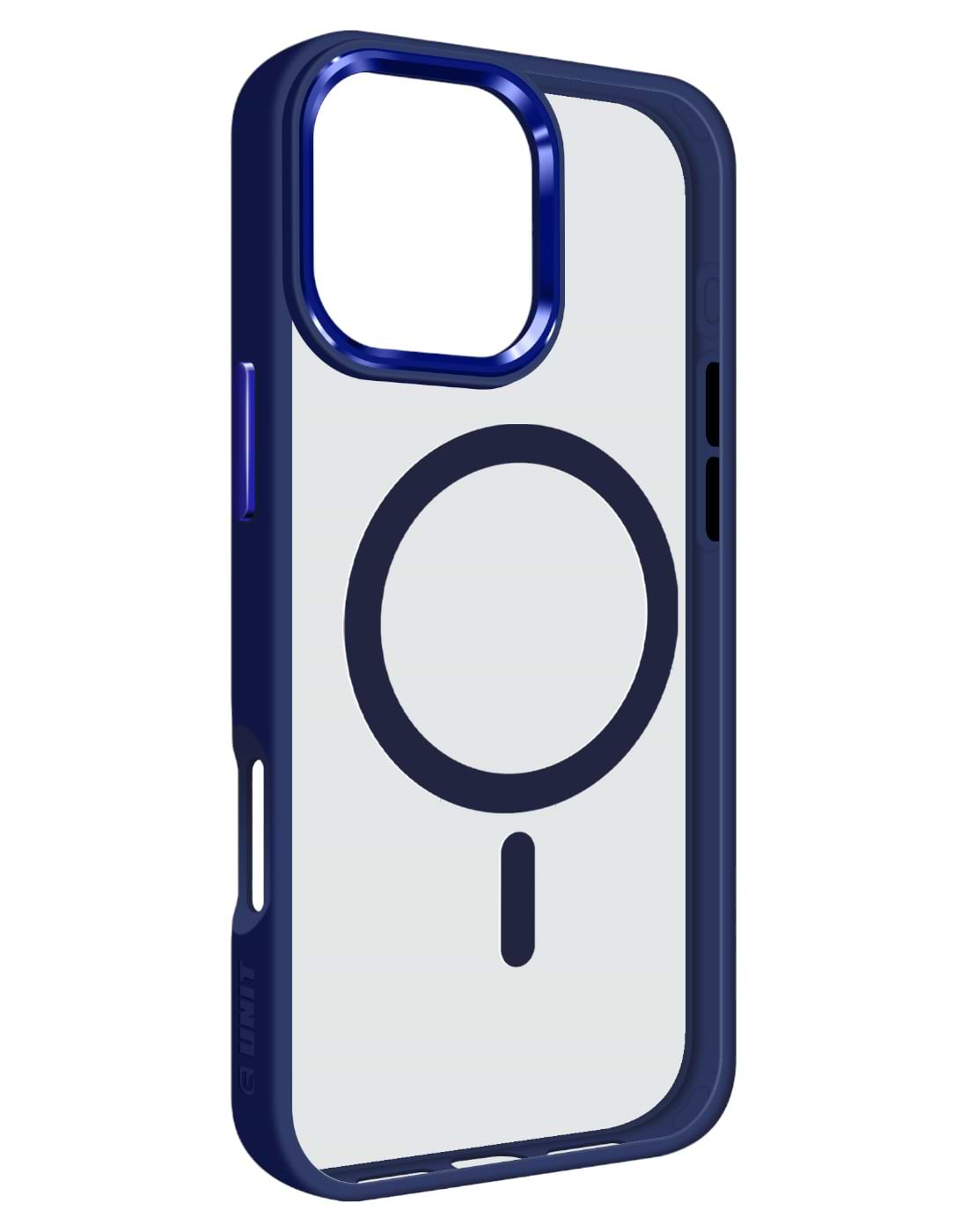 Чохол для смартфону Armorstandart Unit MagSafe for Apple iPhone 16 Pro Max Dark Blue (ARM78715) - Фото 1