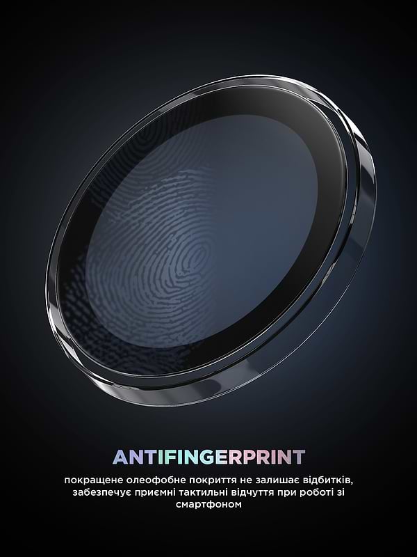 Фото - Захисне скло для смартфону Armorstandart для камери Supreme Black Icon for Samsung S24 Ultra Clear (ARM76616)