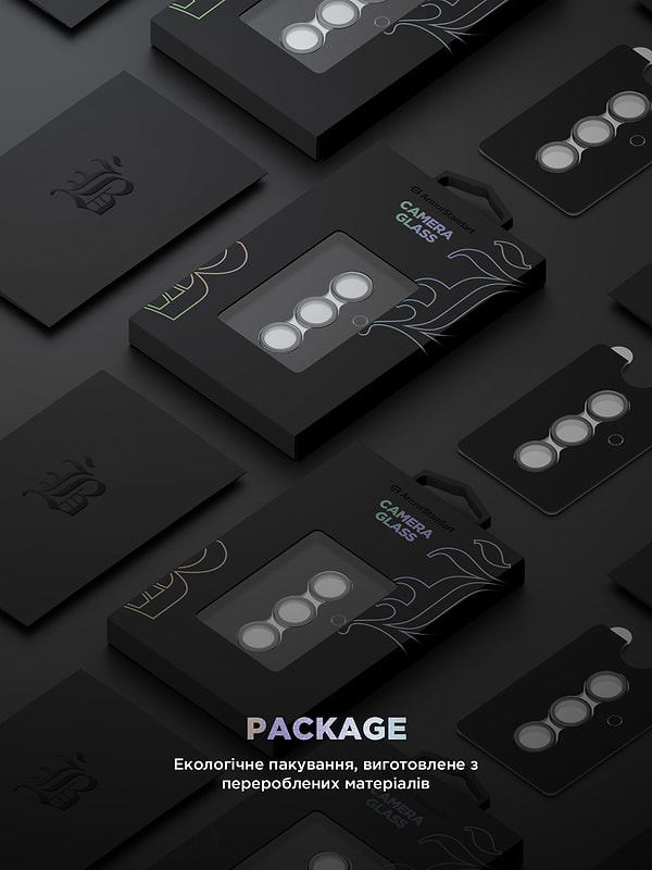 Фото - Захисне скло для смартфону Armorstandart для камери Supreme Black Icon for Samsung S24 Black (ARM76607)