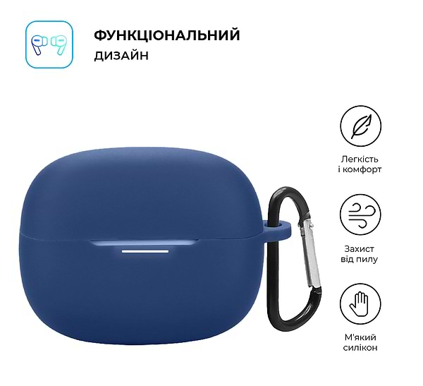 Фото - Чехол для наушников Armorstandart Hang Case for Xiaomi Redmi Buds 6 Pro Dark Blue (ARM83395)