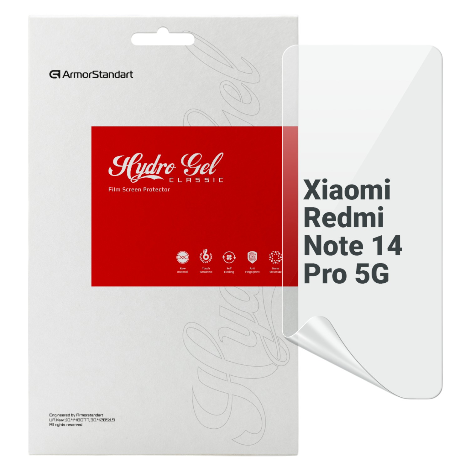 Захисна плівка для смартфону Armorstandart for Xiaomi Redmi Note 14 Pro 5G (ARM79652) - Фото 1