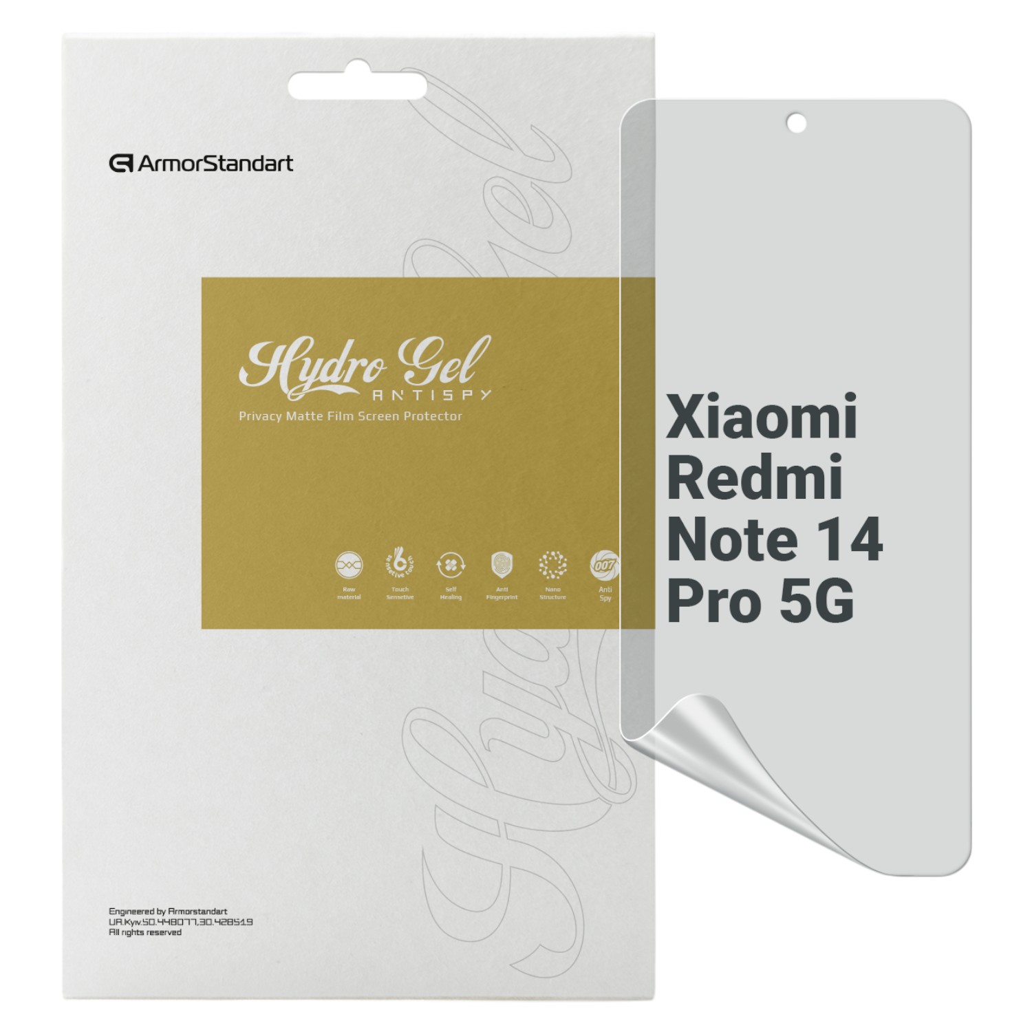 Захисна плівка для смартфону Armorstandart Anti-Blue for Xiaomi Redmi Note 14 Pro 5G (ARM79670)