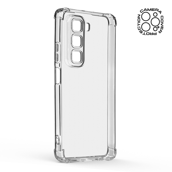 Фото - Чохол для смартфону Armorstandart Air Force for Infinix Hot 50 4G Camera cover Clear (ARM80945)