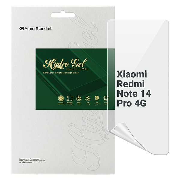 Фото - Захисна плівка для смартфону Armorstandart Supreme for Xiaomi Redmi Note 14 Pro 4G (ARM83432)