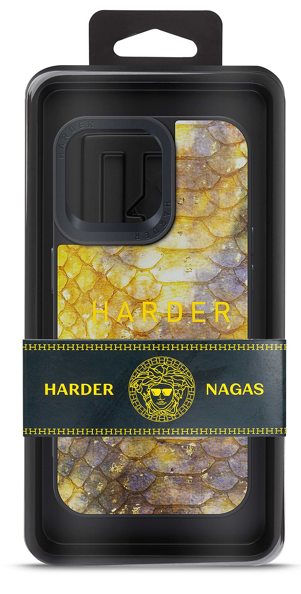 Фото - Чохол для смартфону Harder Nagas for Apple iPhone 14 Pro Max Yellow (ARM76756)