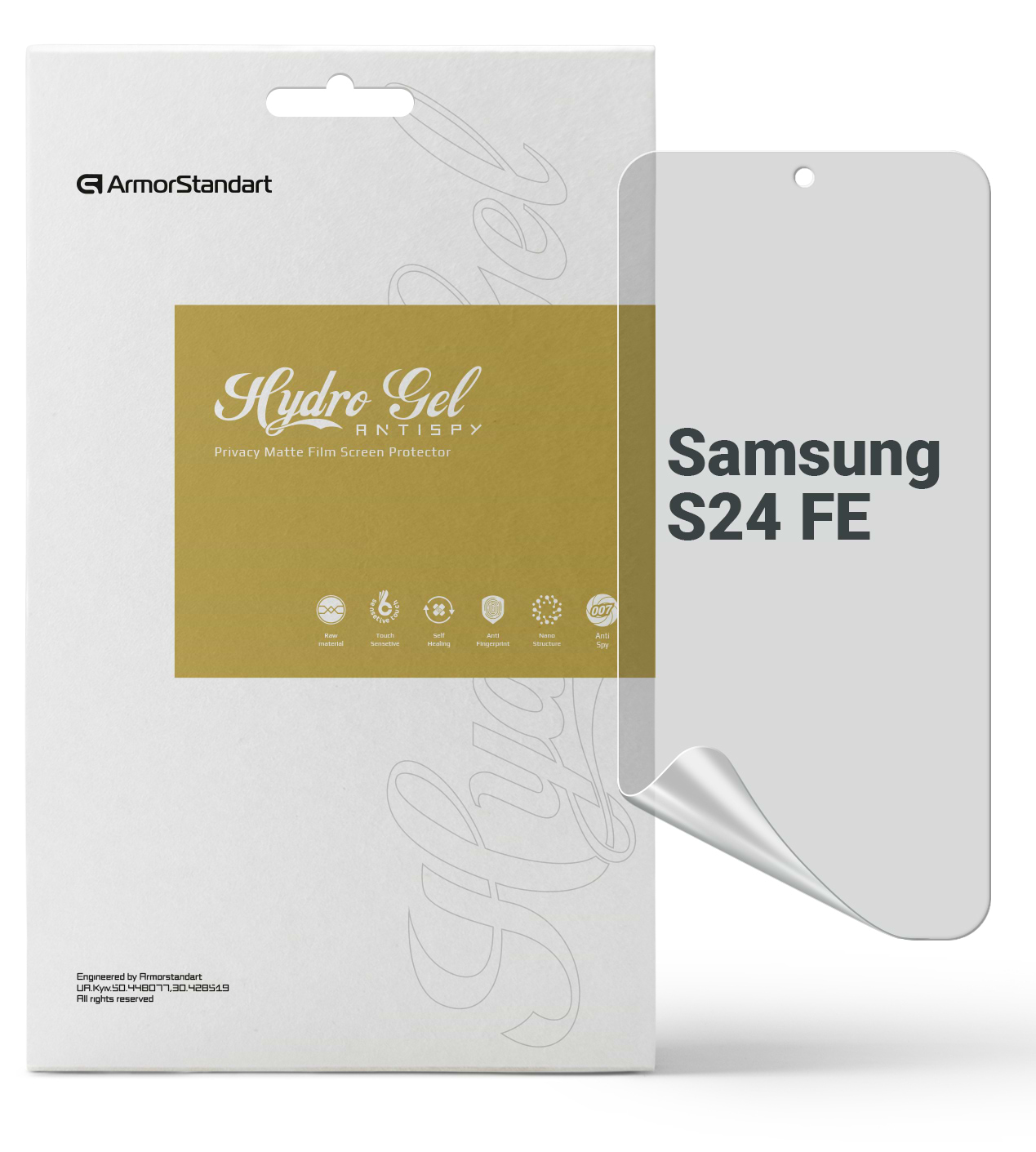 Захисна плівка для смартфону Armorstandart Anti-spy for Samsung S24 FE (ARM76984)