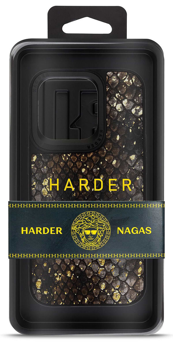 Фото - Чохол для смартфону Harder Nagas for Apple iPhone 15 Pro Black (ARM76737)