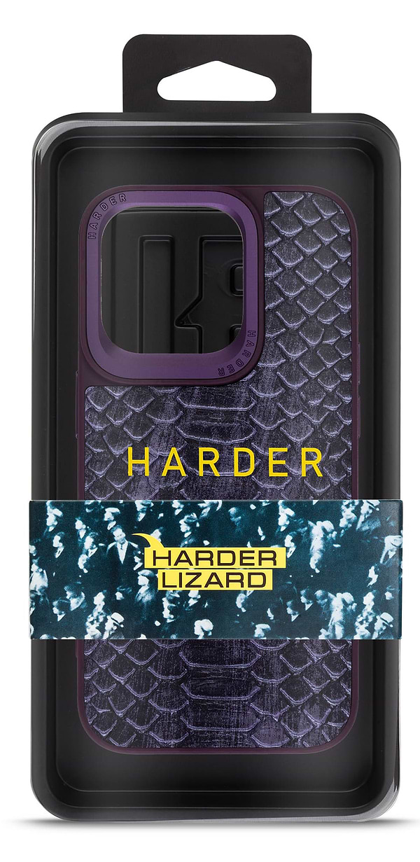 Фото - Чохол для смартфону Harder Lizard for Apple iPhone 14 Pro Purple (ARM76878)