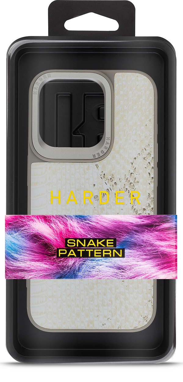 Фото - Чохол для смартфону Harder Snake Pattern for Apple iPhone 14 Pro White Cream (ARM76807)