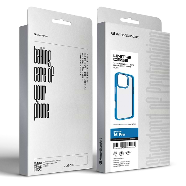 Фото - Чохол для смартфону Armorstandart UNIT2 for Apple iPhone 16 Pro Sky Blue (ARM78760)