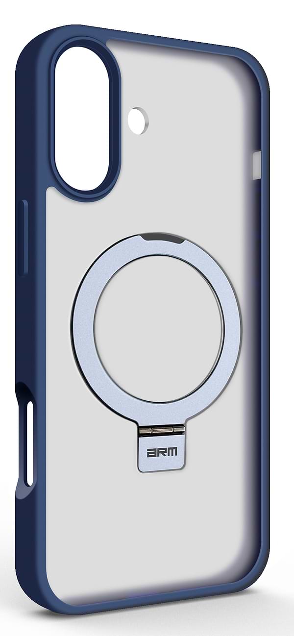 Фото - Чехол для смартфона Armorstandart Unit Stand for Apple iPhone 16 Plus Dark Blue (ARM78730)