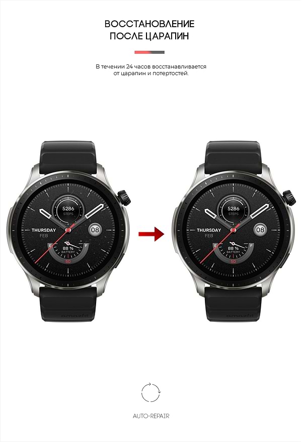 Фото - Захисна плівка для смарт-годинника Armorstandart for Amazfit GTR 4 6 шт. (ARM65220)