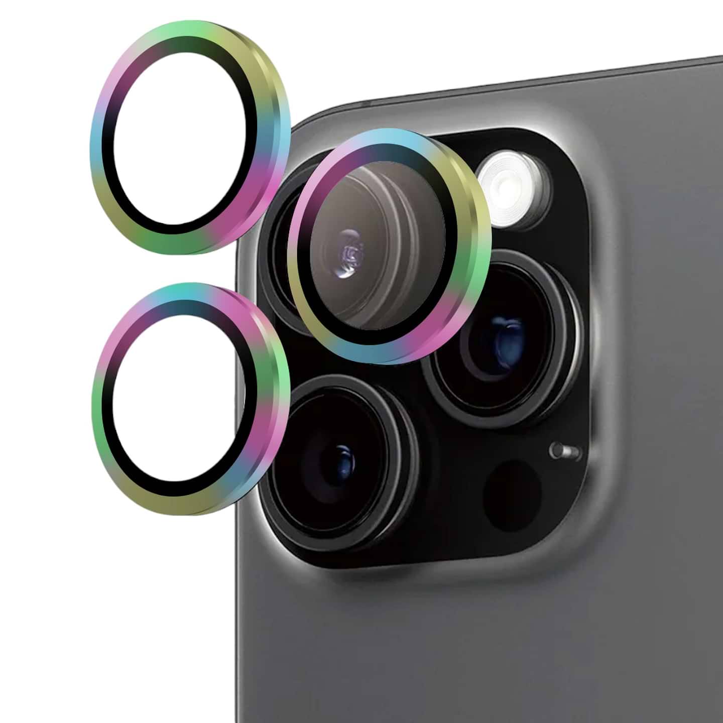 Защитное стекло для смартфона Armorstandart для камеры AR for iPhone 16 Pro / 16 Pro Max Gradient (ARM79416)