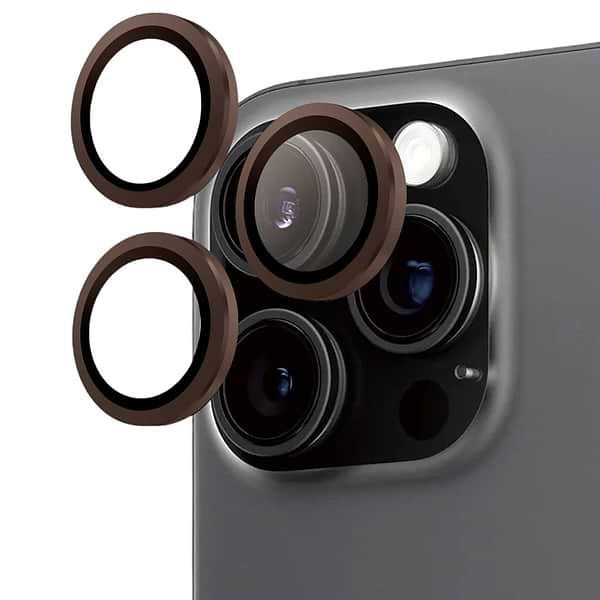 Фото - Захисне скло для смартфону Armorstandart для камери AR for iPhone 16 Pro / 16 Pro Max Brown (ARM79412)