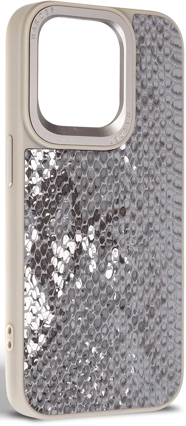 Фото - Чохол для смартфону Harder Snake Pattern for Apple iPhone 14 Pro Grey Silver (ARM76810)