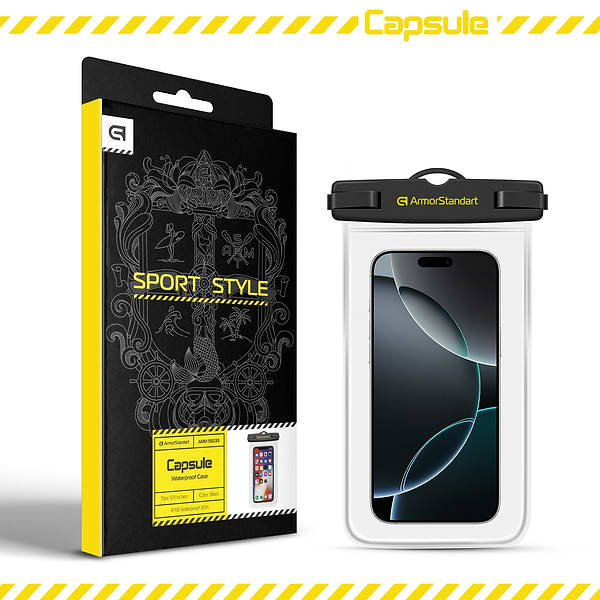 Фото - Чохол для смартфону Armorstandart Waterproof Basic Case Black (ARM59233)