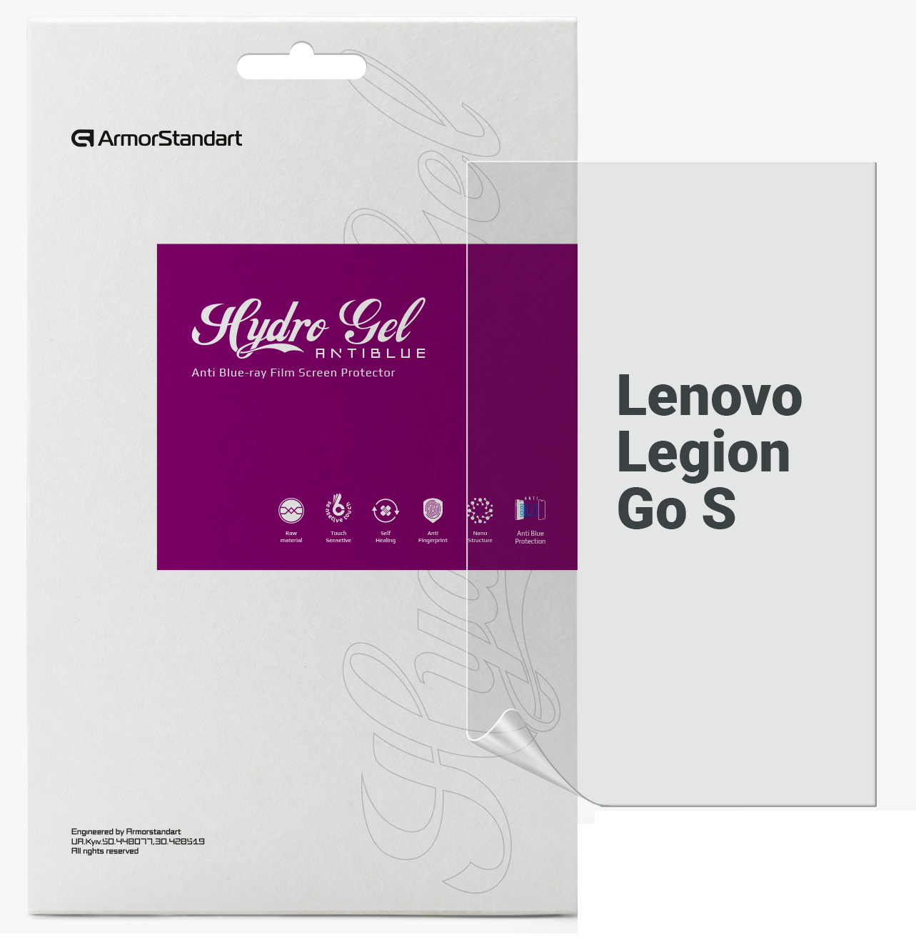Плівка захисна для ігрової приставки Armorstandart for Lenovo Legion Go S (ARM91756)