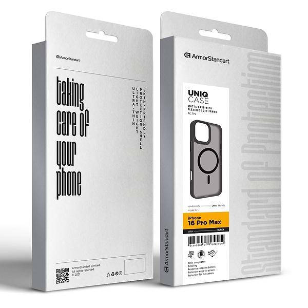 Фото - Чехол для смартфона Armorstandart Uniq MagSafe for Apple iPhone 16 Pro Max Black (ARM79510)