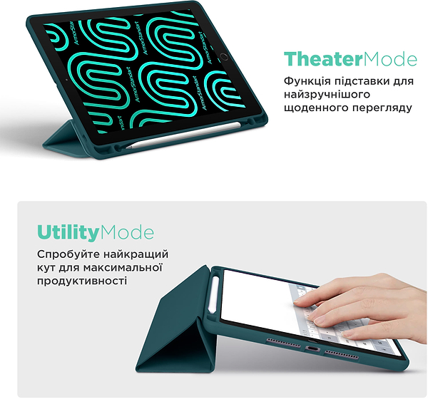 Фото - Чехол для планшета Armorstandart Smart Fold Pen for Xiaomi Pad 7 / 7 Pro Pine Green (ARM82422)