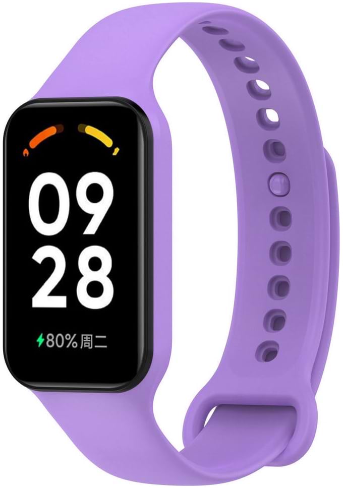 Ремешок для фитнес-браслета Armorstandart for Xiaomi Mi Band 8 Active / Redmi Smart Band 2 Lilac (ARM74001) - Фото 1