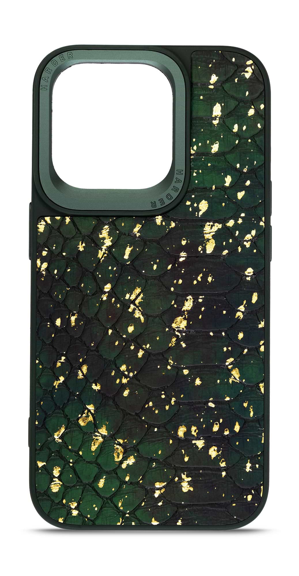 Чехол для смартфона Harder Nagas for Apple iPhone 15 Pro Green (ARM76738) - Фото 1