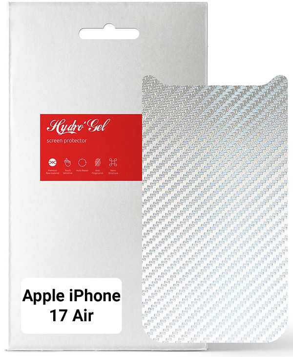 Фото - Защитная пленка для смартфона Armorstandart на заднюю панель for Apple iPhone 17 Air Carbone Transparent (ARM86205)
