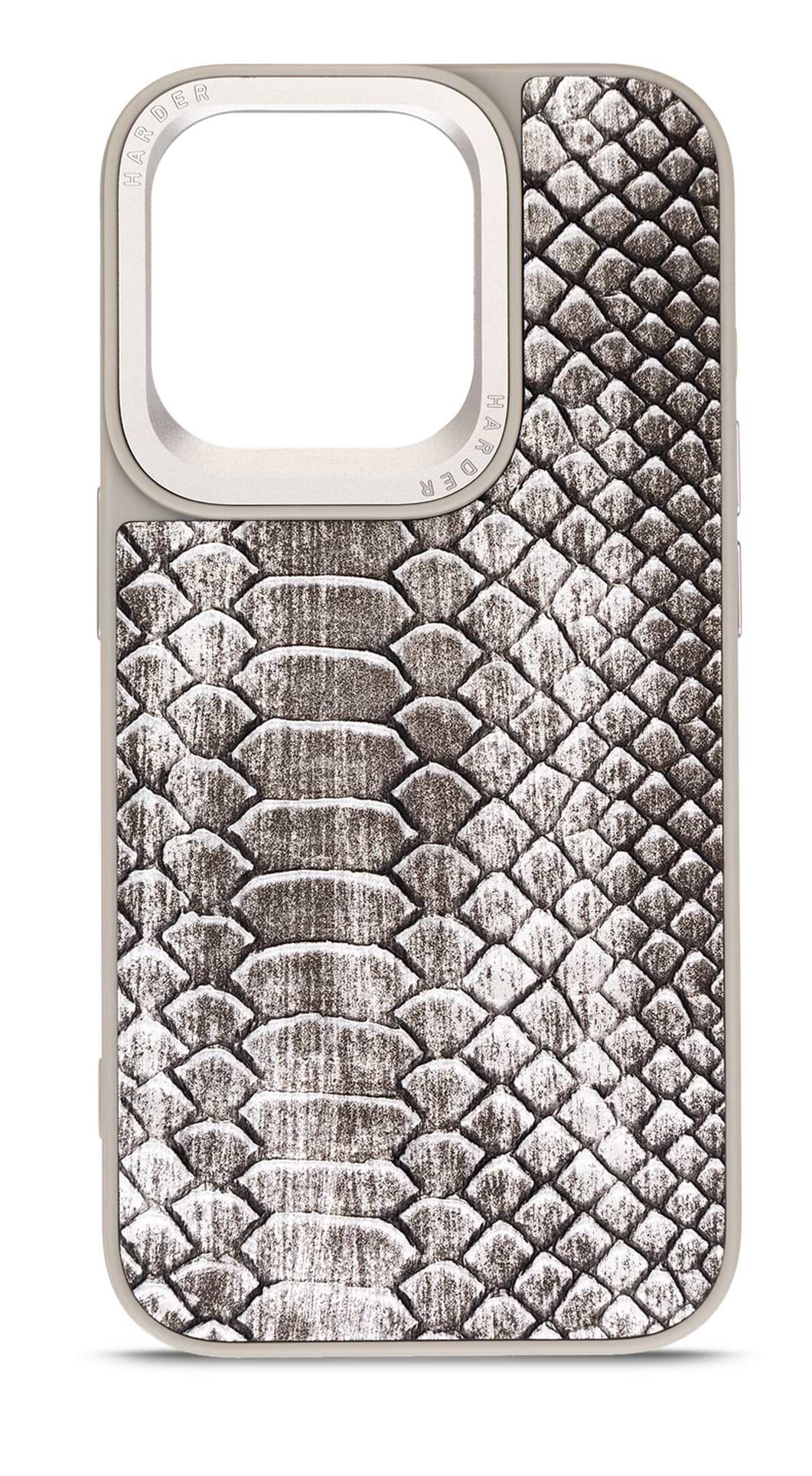 Чехол для смартфона Harder Lizard for Apple iPhone 15 Pro Grey (ARM76872) - Фото 1