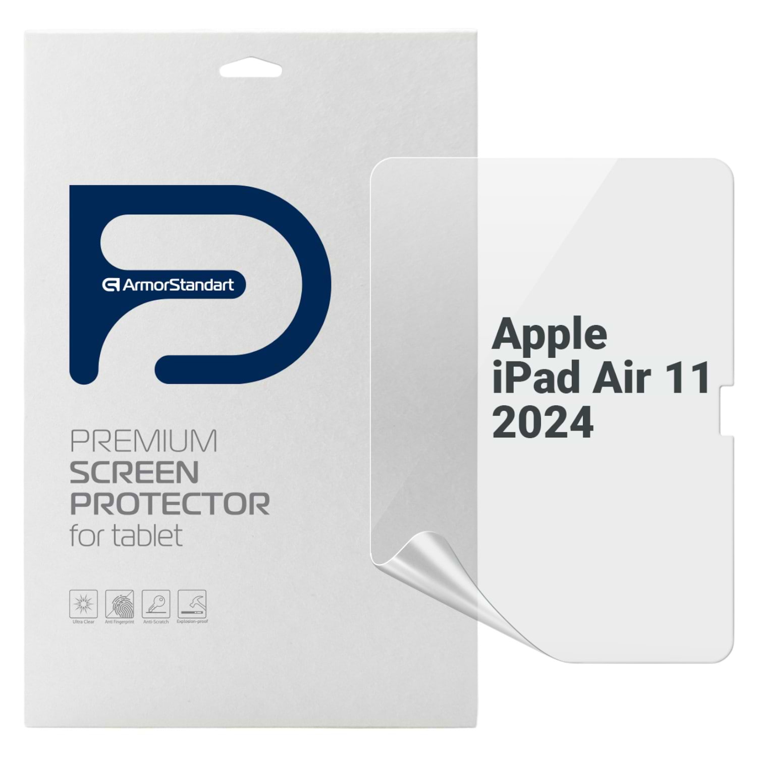 Защитная пленка для планшета Armorstandart Matte for Apple iPad Air 11 2024 (ARM74648) - Фото 1