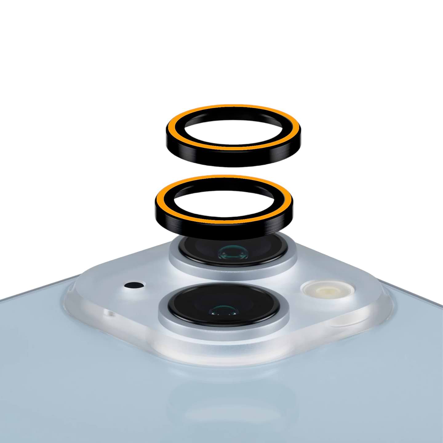 Защитное стекло для смартфона Armorstandart для камеры AR for iPhone 15 / 15 Plus Orange (ARM76133)