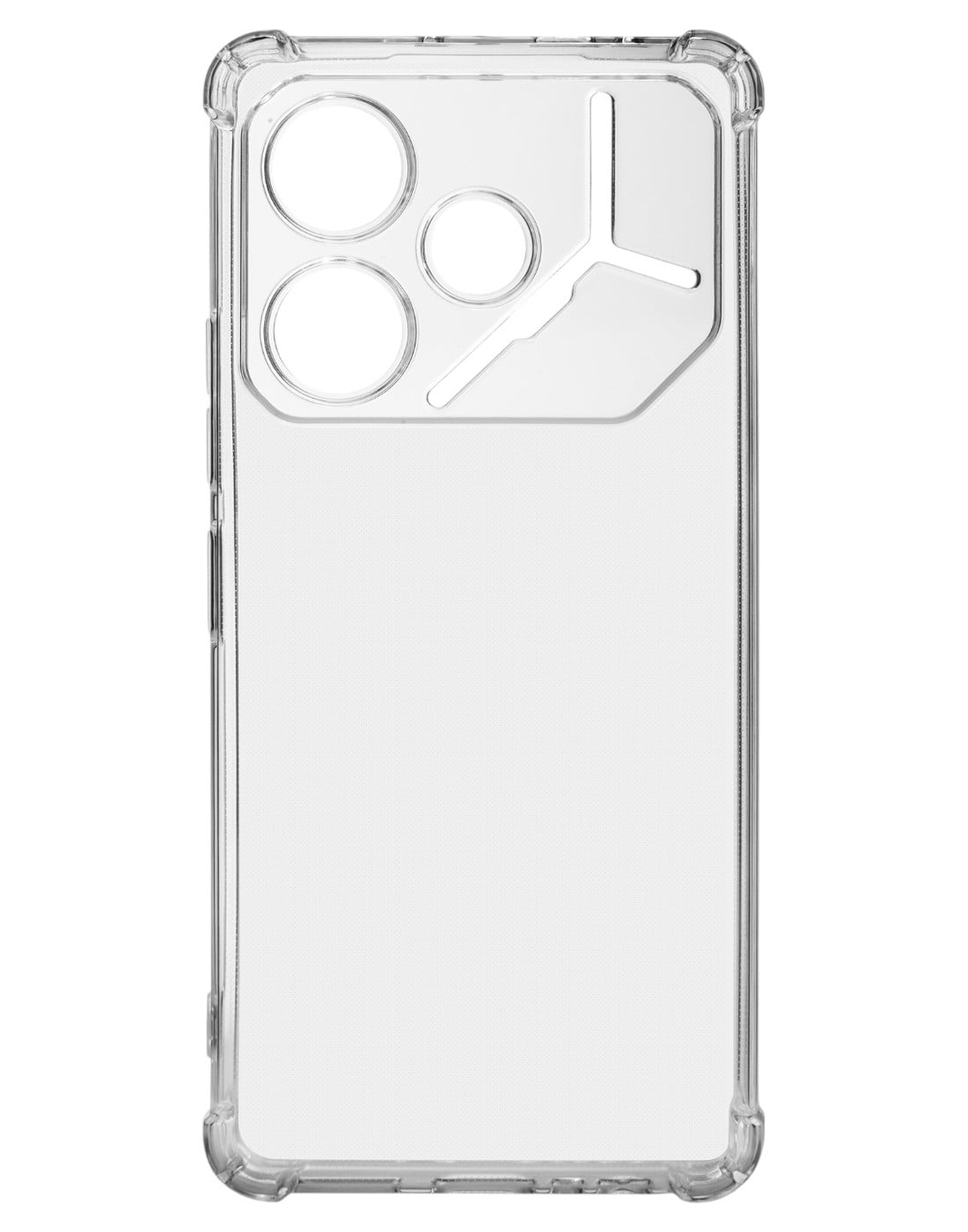 Чохол для смартфону Armorstandart Air Force for Tecno Pova 6 (LI7) Camera cover Clear (ARM78225) - Фото 1