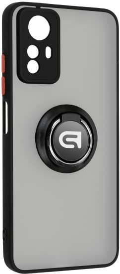 Чехол для смартфона Armorstandart Frosted Matte Ring for Xiaomi Redmi Note 12s 4G Black (ARM68898) - Фото 1