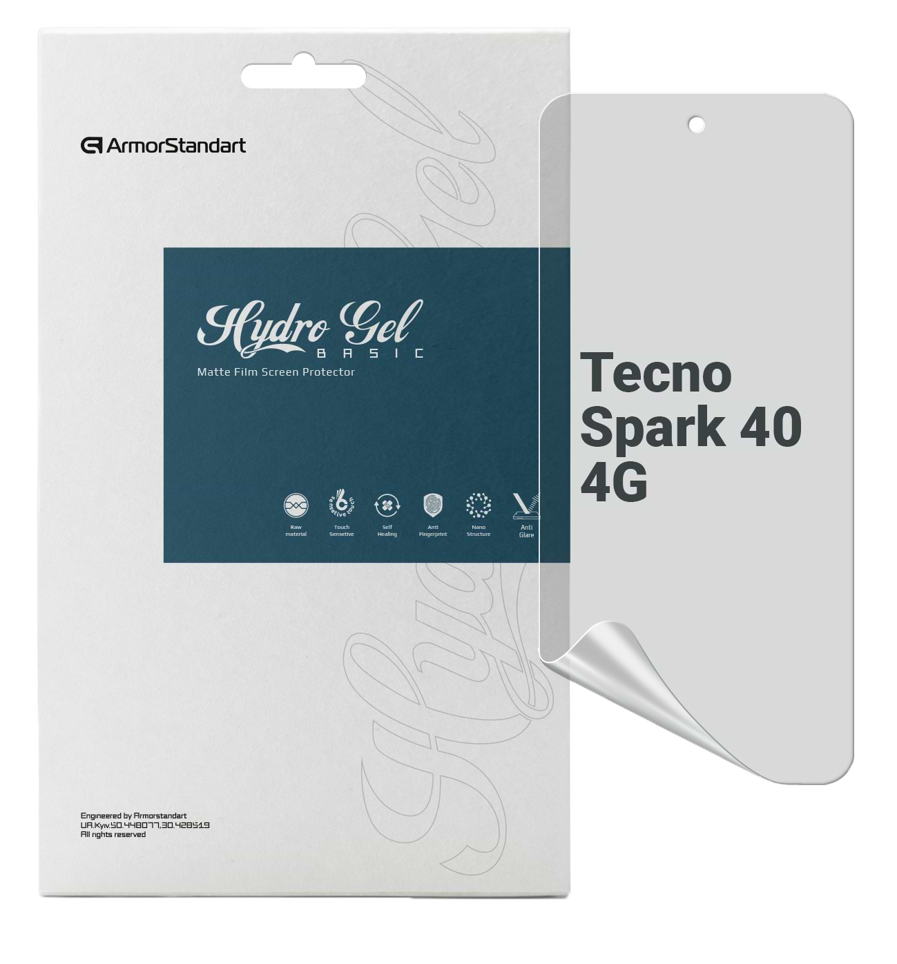 Защитная пленка для смартфона Armorstandart Matte for Tecno Spark 40 4G (ARM87313)