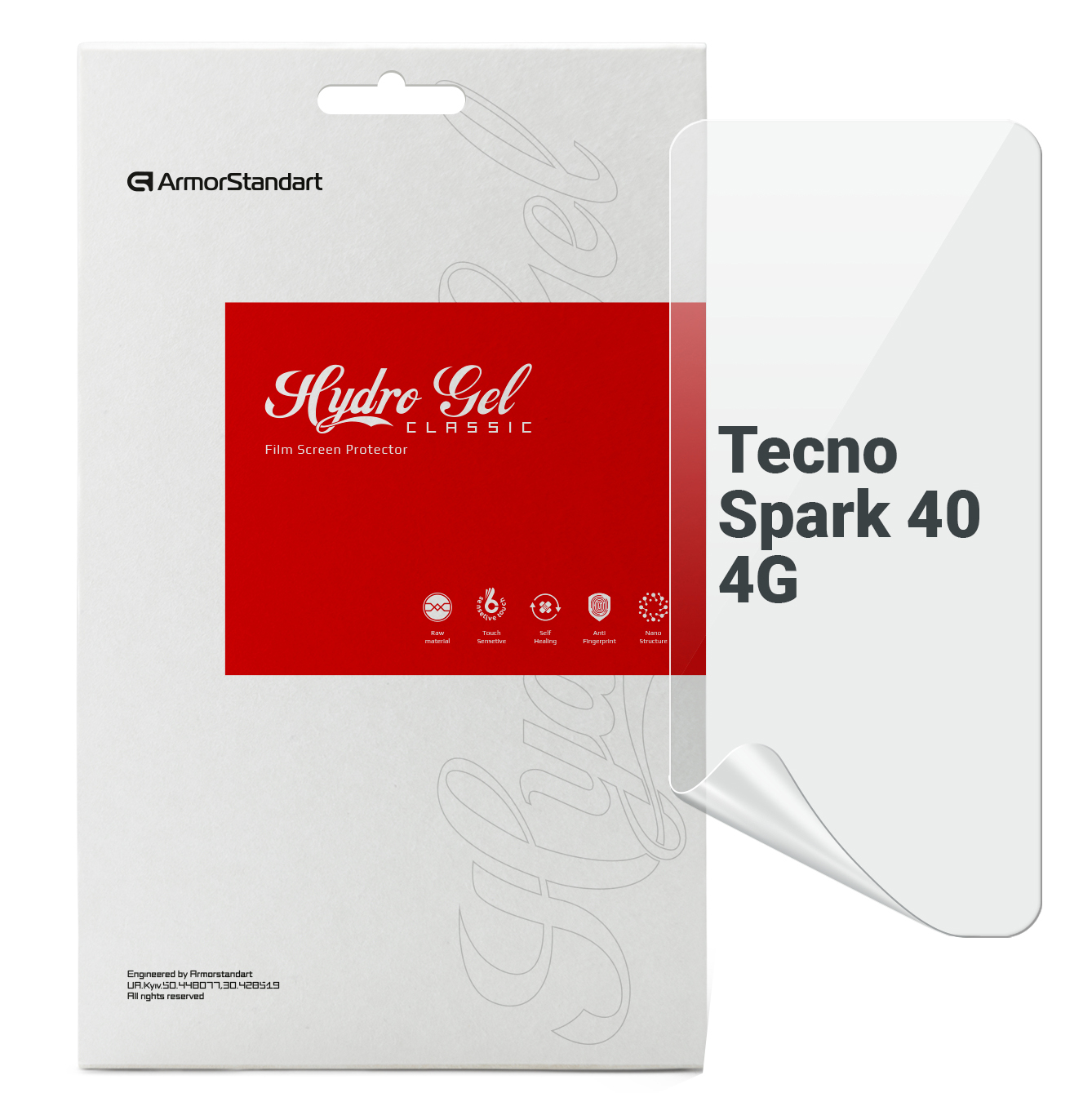 Защитная пленка для смартфона Armorstandart for Tecno Spark 40 4G (ARM87305)