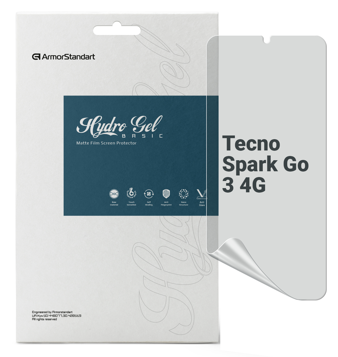 Защитная пленка для смартфона Armorstandart Matte for Tecno Spark Go 3 4G (ARM91008)