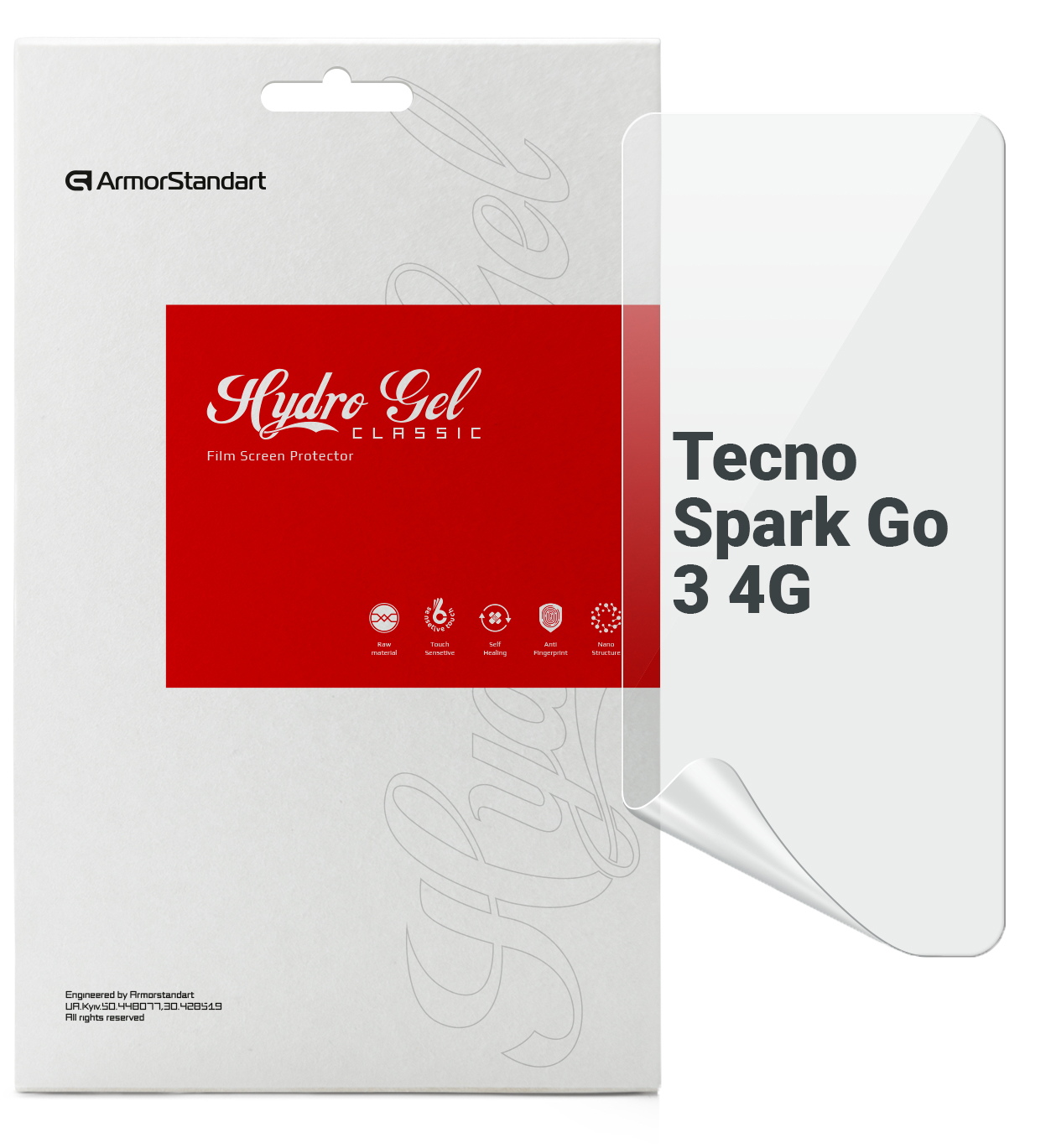 Защитная пленка для смартфона Armorstandart for Tecno Spark Go 3 4G (ARM91005)
