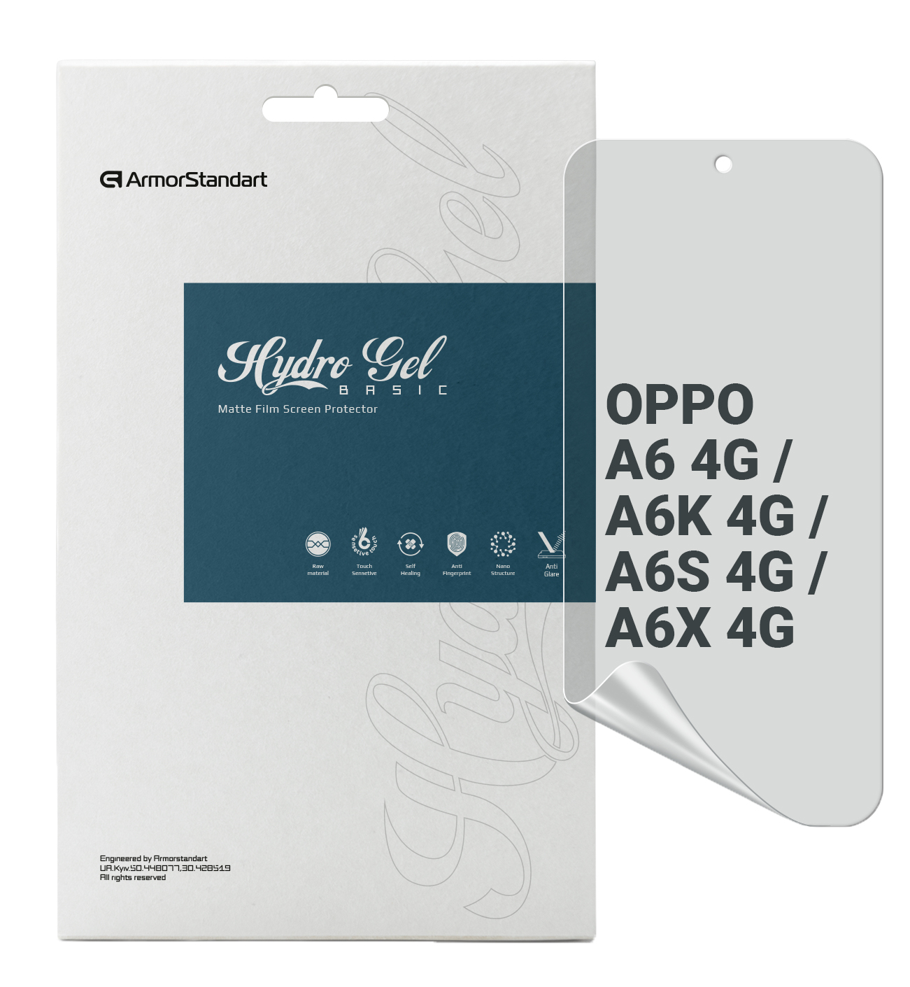 Захисна плівка для смартфону Armorstandart Matte for OPPO A6 4G / A6K 4G / A6S 4G / A6X 4G (ARM90288)