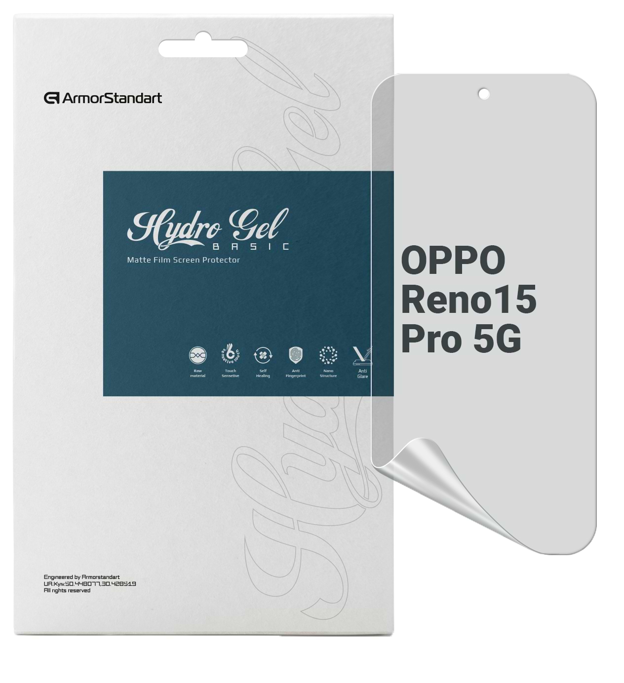Захисна плівка для смартфону Armorstandart Matte for OPPO Reno15 Pro 5G (ARM89879)