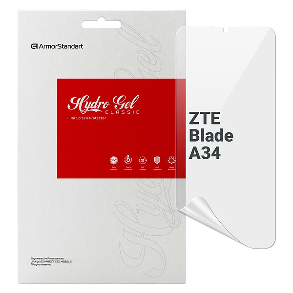 Фото - Защитная пленка для смартфона Armorstandart ZTE Blade A34 (ARM78865)