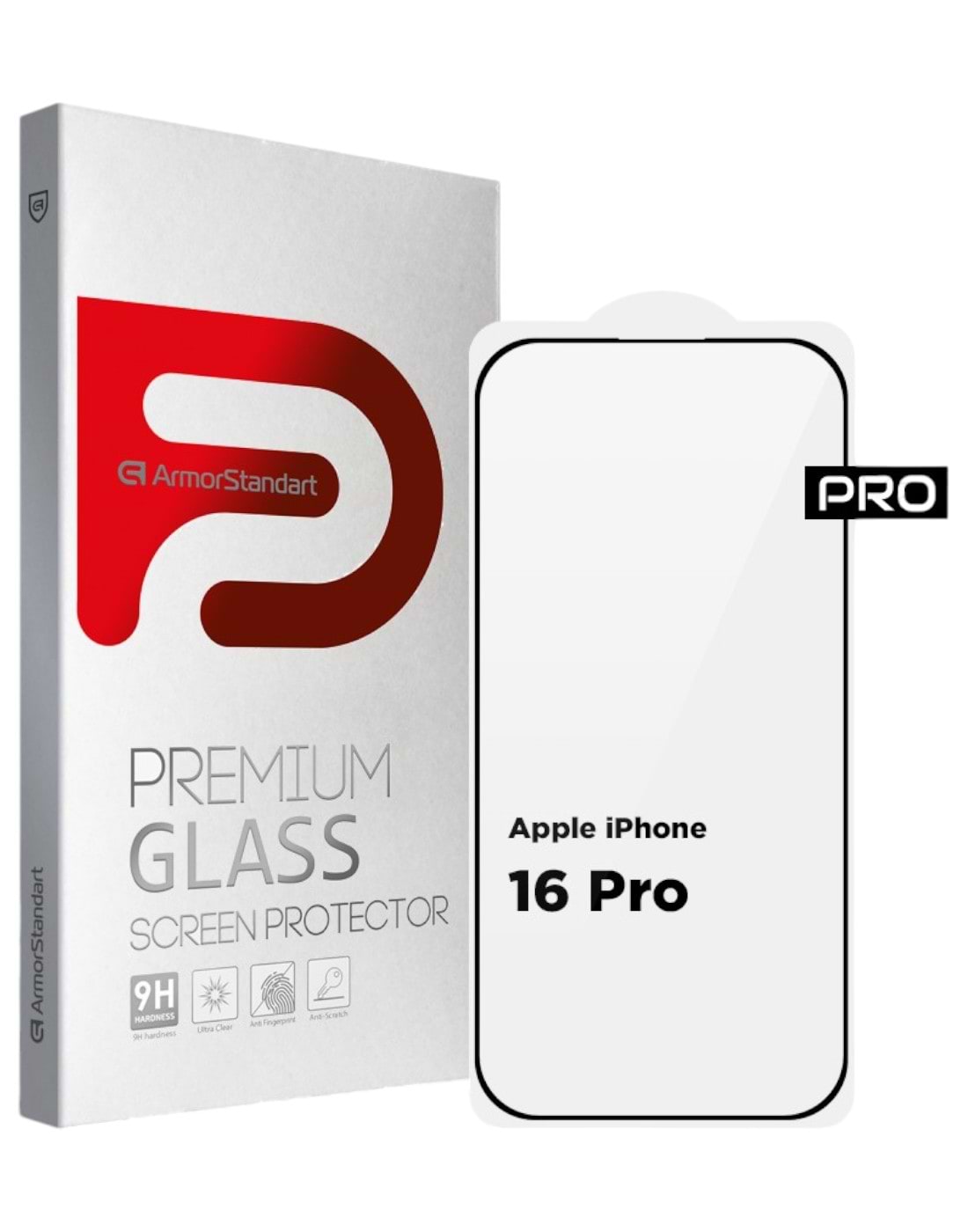 Защитное стекло для смартфона Armorstandart Pro for Apple iPhone 16 Pro (ARM78510) - Фото 1
