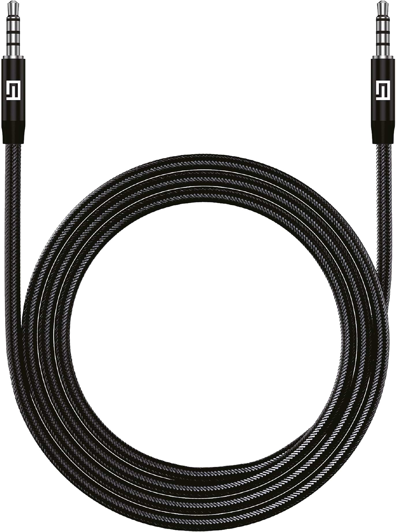 Кабель 3.5 мм -3.5 мм Armorstandart 3.5mm (mini-Jack) Male to 3.5mm (mini-Jack) Male 1m Black (ARM76890)