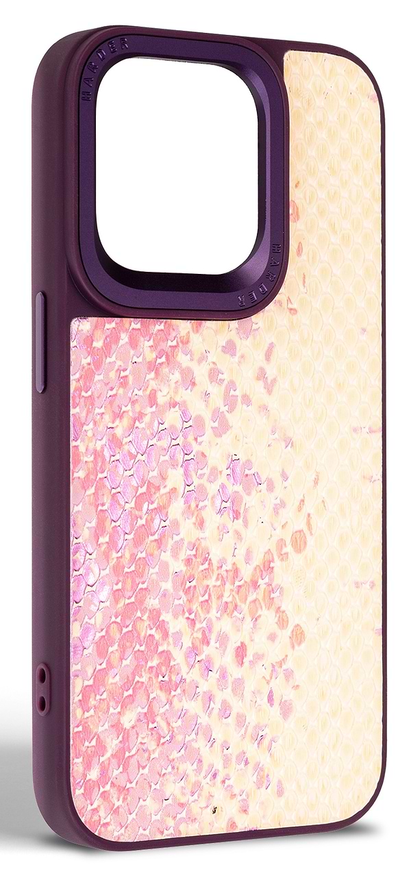 Фото - Чохол для смартфону Harder Snake Pattern for Apple iPhone 14 Pro Pink (ARM76809)