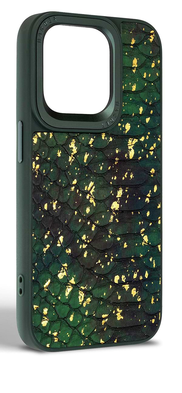 Фото - Чохол для смартфону Harder Nagas for Apple iPhone 15 Pro Green (ARM76738)