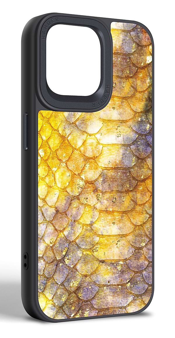 Фото - Чохол для смартфону Harder Nagas for Apple iPhone 15 Pro Max Yellow (ARM76741)