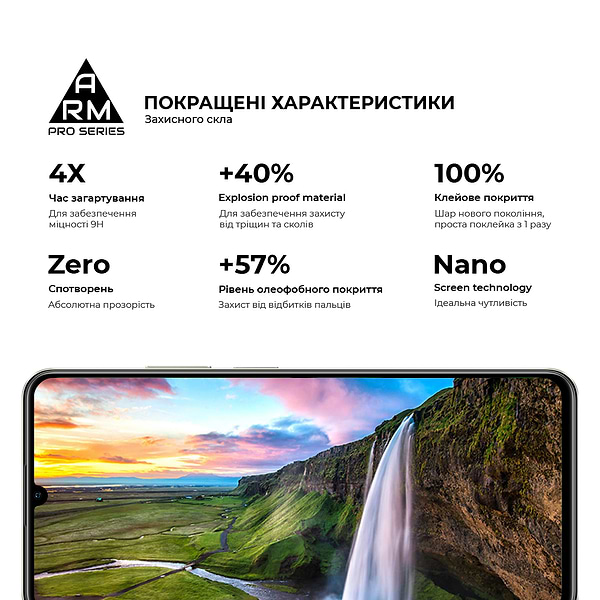Фото - Защитное стекло для смартфона Armorstandart Pro for Realme C63 4G / Note 60 4G / Note 60x 4G Black (ARM78445)