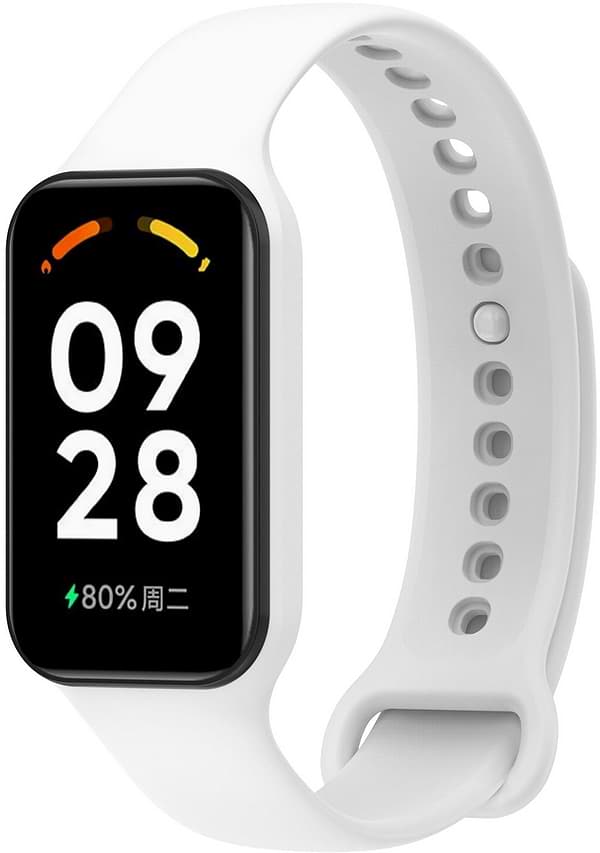 Фото - Ремешок для фитнес-браслета Armorstandart for Xiaomi Mi Band 8 Active / Redmi Smart Band 2 Ivory (ARM73998)