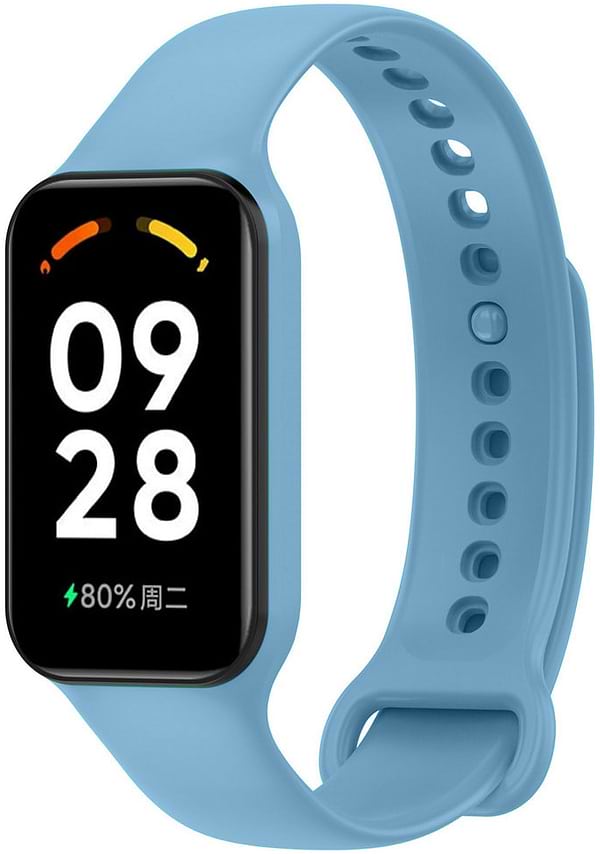 Фото - Ремінець для фітнес-браслету Armorstandart for Xiaomi Mi Band 8 Active / Redmi Smart Band 2 Light Blue (ARM73999)